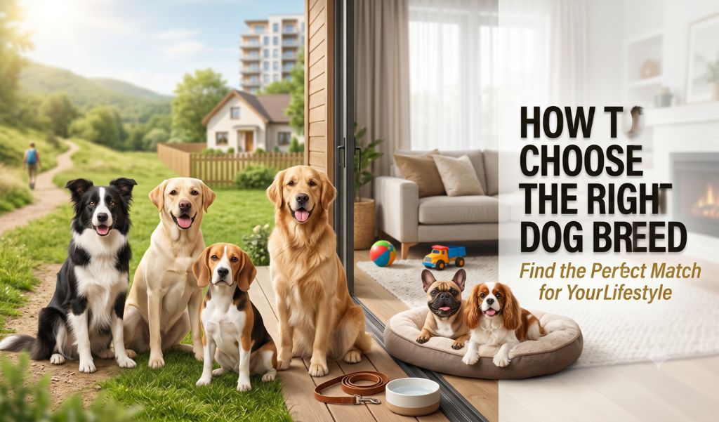 HOW TO CHOOSE THE RIGHT DOG BREED