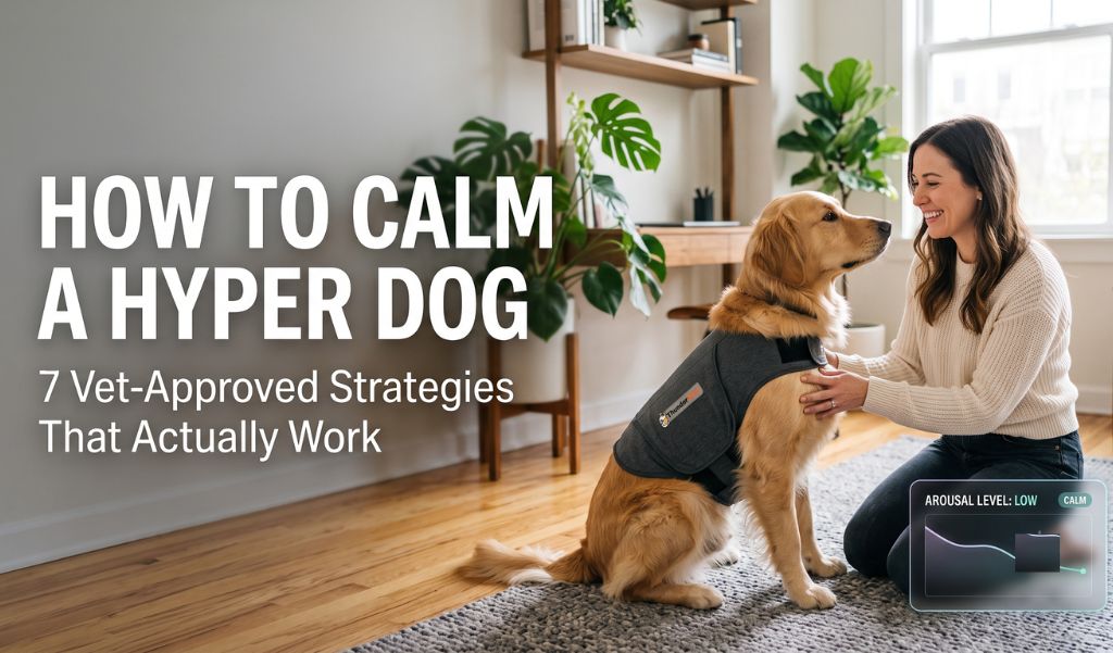How to clam a hyper dog